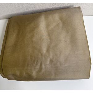 Ethan Allen 100% Silk Drapery Panel Curtain 50" x 98" Lined Insulated Blackout